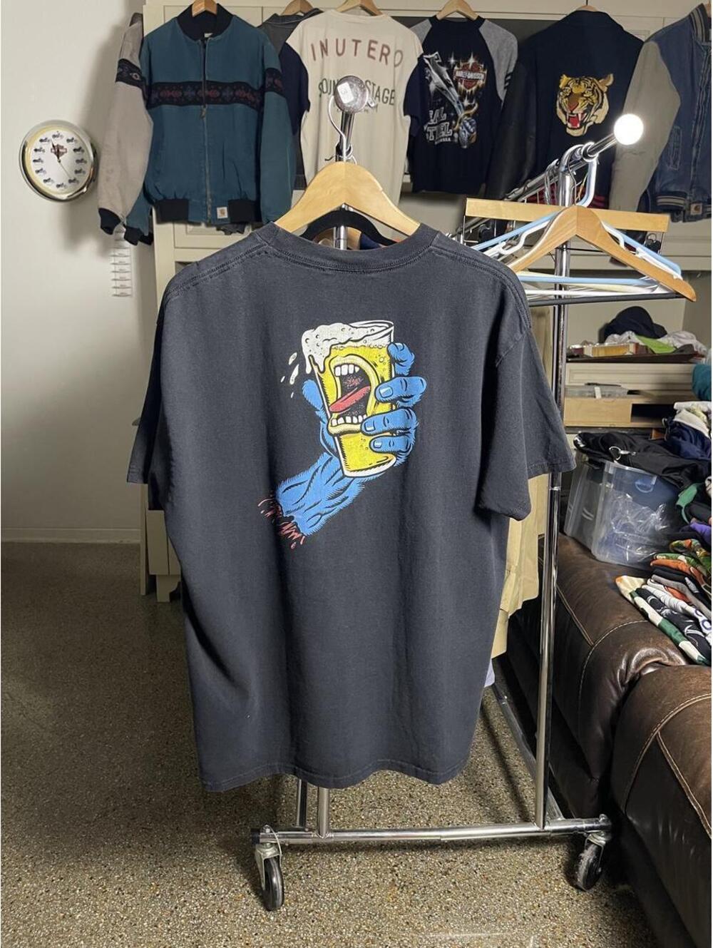 Faded Rare Santa Cruz Skate Shirt